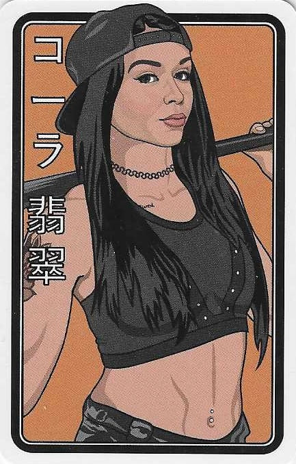 Cora Jade trading card PW Catalog