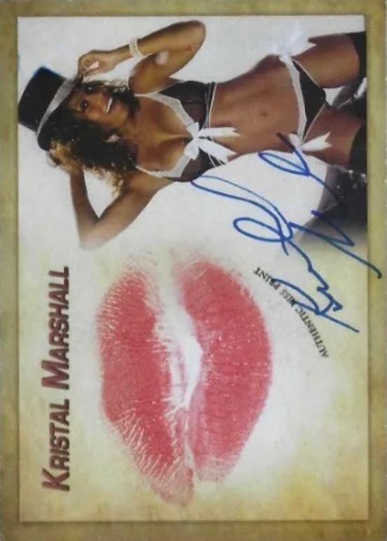 Kristal Marshall trading card PW Catalog