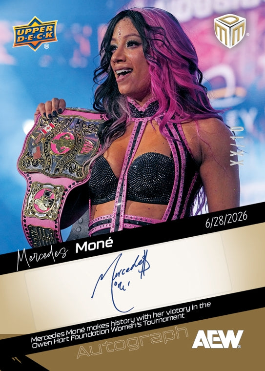 Mercedes MONÉ – Mercedes MONÉ Makes History With HER Victory in the Owen Hart Foundation Women’s Tournament