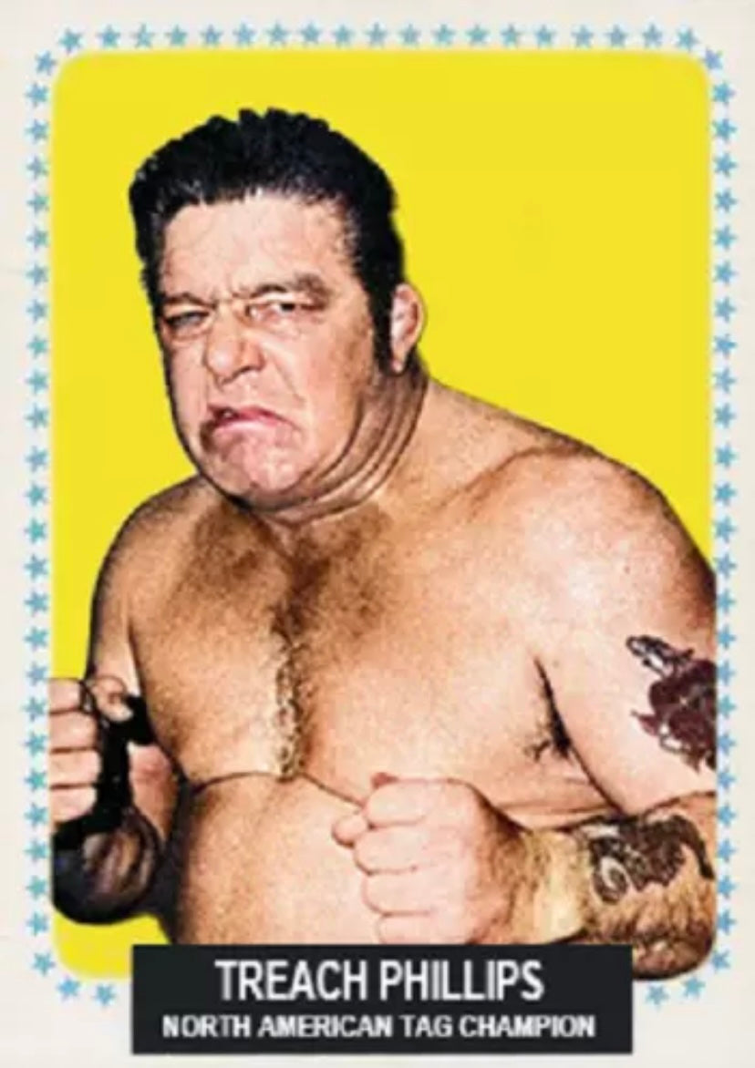 Treach Phillips trading card PW Catalog