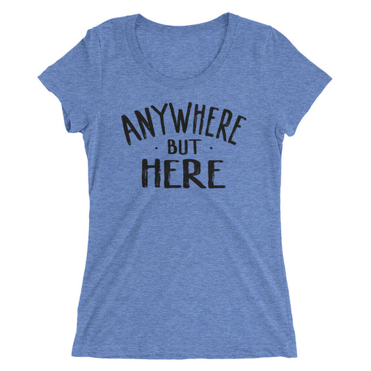 Sami Zayn "Anywhere But Here" Women's Tri-Blend T-Shirt T-Shirt PW Catalog
