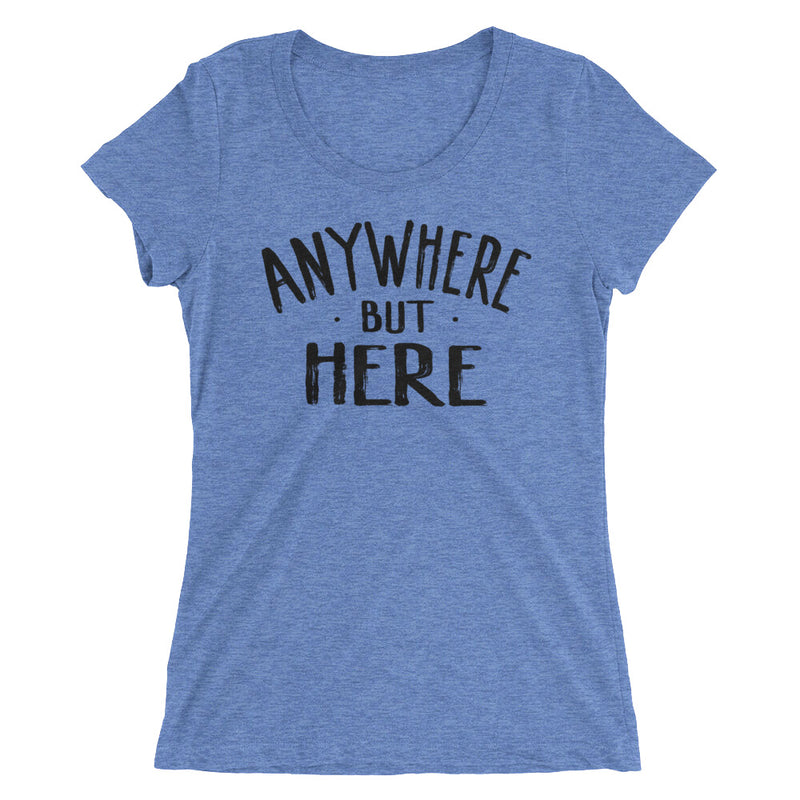 Sami Zayn "Anywhere But Here" Women's Tri-Blend T-Shirt T-Shirt PW Catalog