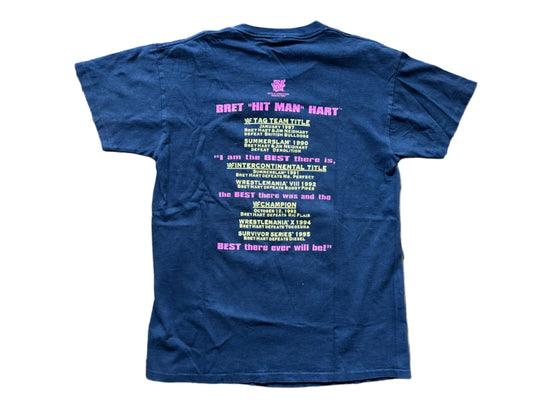 996 WWF Bret “ The Hitman” Hart T-shirt - image 2