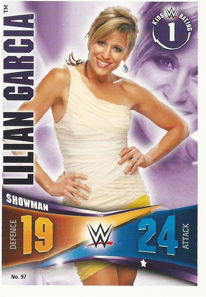 WWE Topps Slam Attax Rivals 2014 Lillian Garcia #97