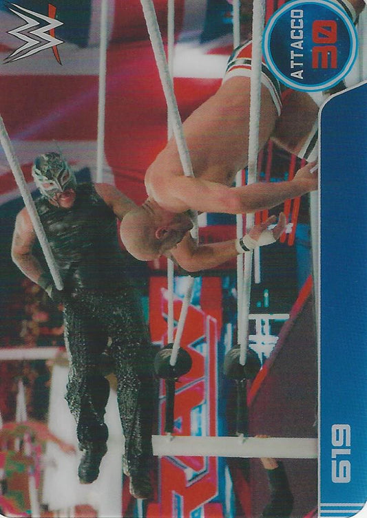 WWE Edibas Lamincards 2014 Rey Mysterio #97