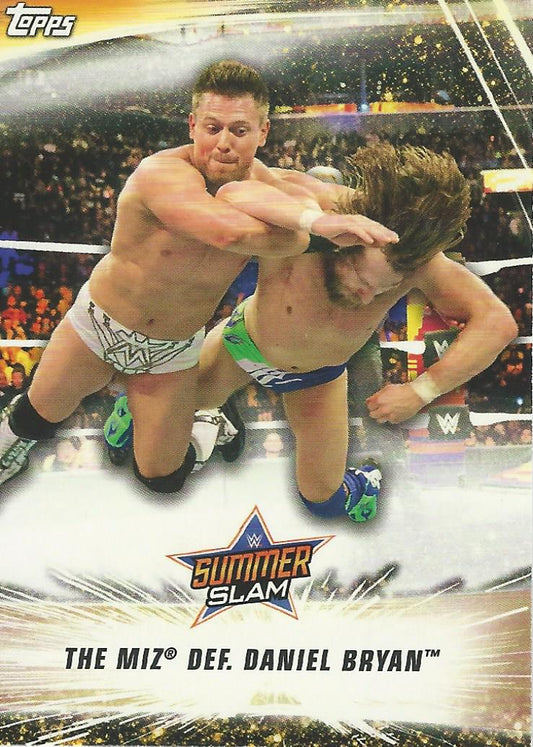 WWE Topps Summerslam 2019 The Miz #97