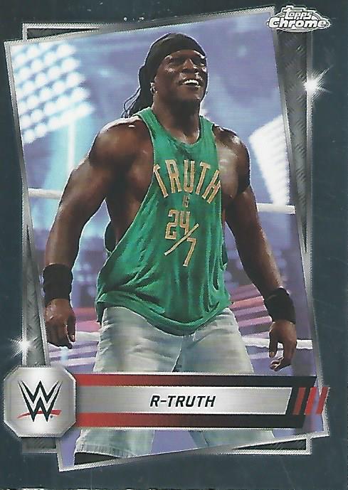WWE Topps Chrome 2025 Trading Cards R-Truth No.97 PW Catalog