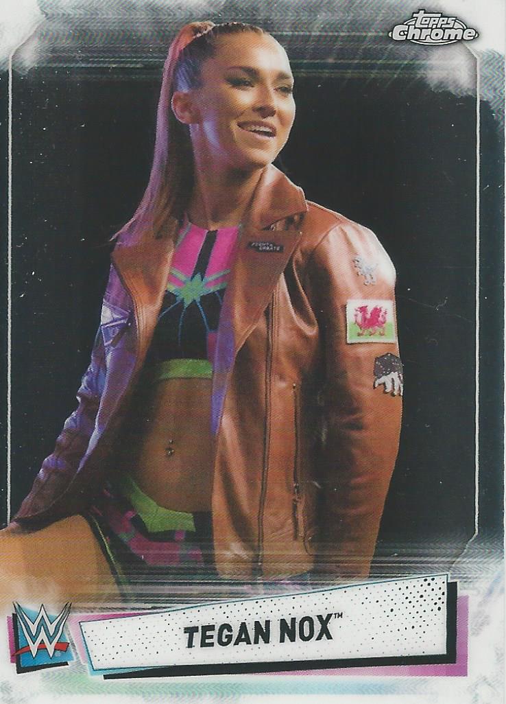 WWE Topps Chrome 2021 Tegan Nox #97