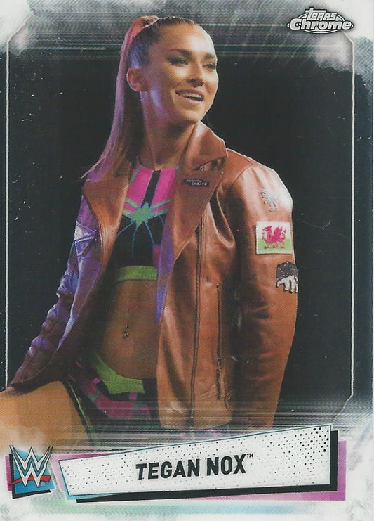WWE Topps Chrome 2021 Tegan Nox #97