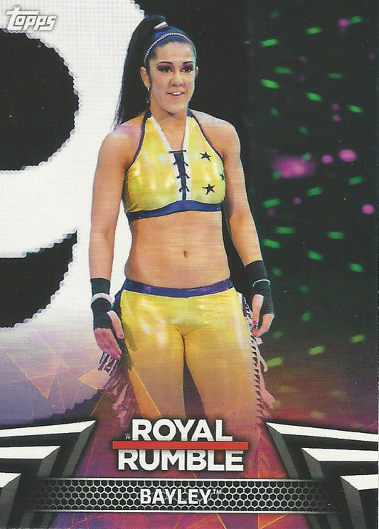 WWE Topps Women Division 2018 Bayley RR-23 trading card PW Catalog
