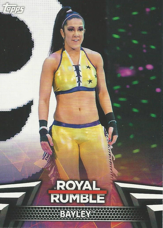 WWE Topps Women Division 2018 Bayley RR-23 trading card PW Catalog