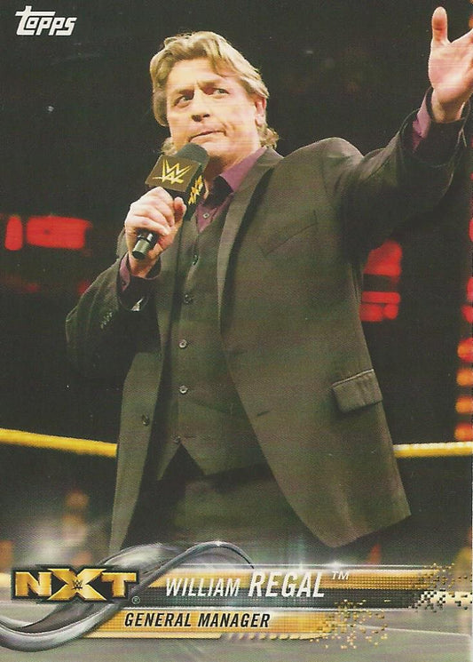 WWE Topps 2018 William Regal #97
