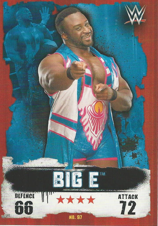 WWE Topps Slam Attax Takeover 2016 Big E #97