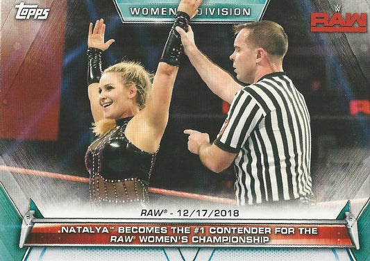 WWE Topps Women Division 2019 Natalya #97