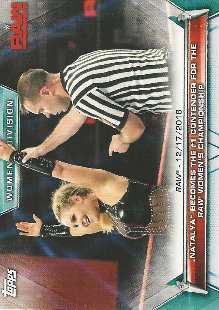 WWE Topps Women Division 2019 Natalya #97