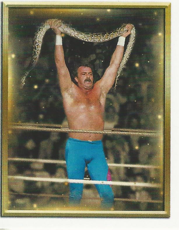 WWE Topps 2018 Stickers Jake the Snake Roberts #97