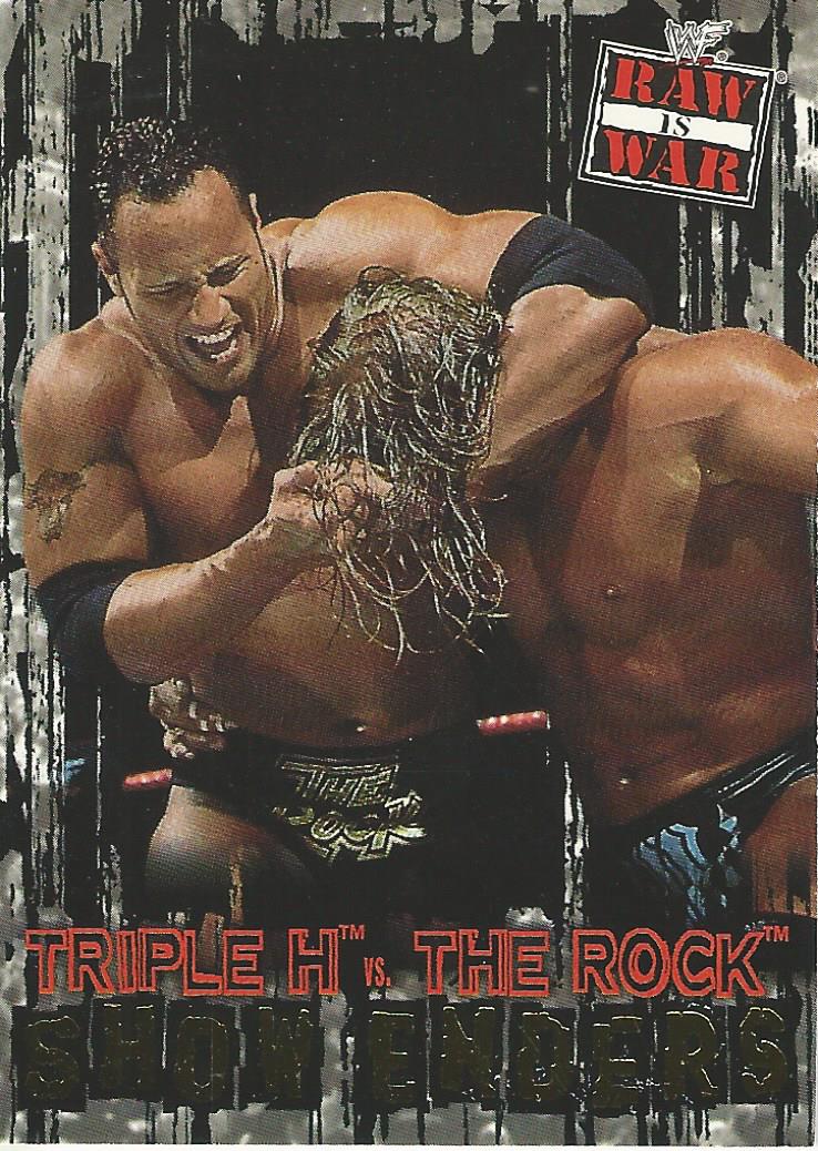 WWF Fleer Raw 2001 The Rock #97