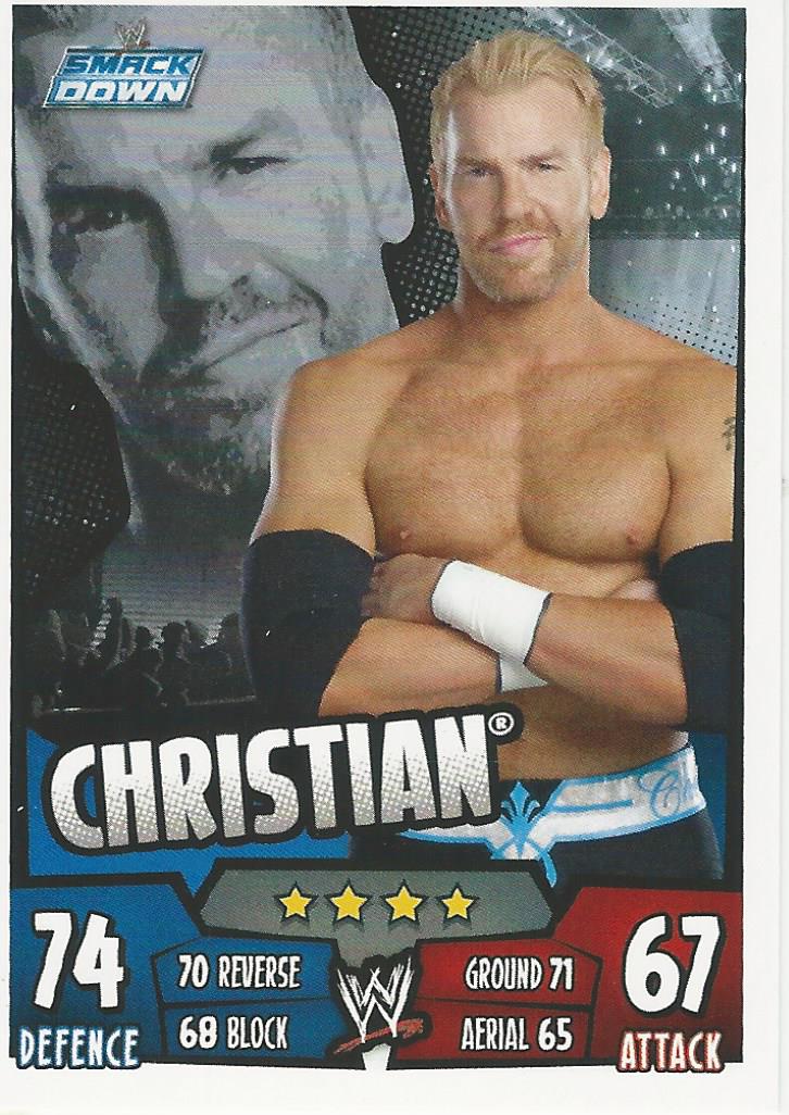 WWE Topps Slam Attax Rumble 2011 Christian #97