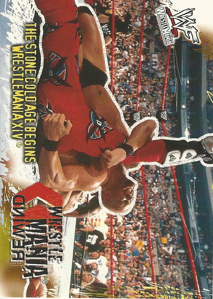 WWF Fleer Wrestlemania 2001 Stone Cold Steve Austin #97
