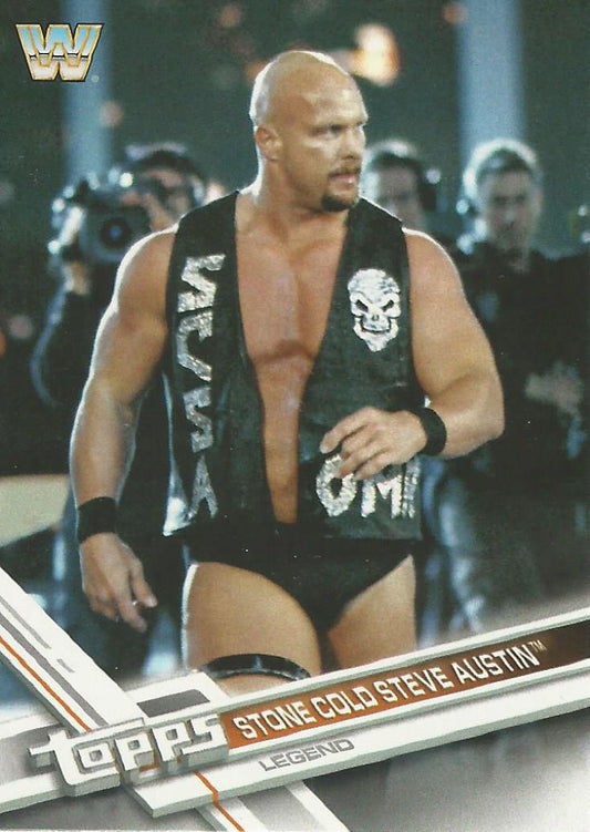 WWE Topps Then Now Forever 2017 Stone Cold Steve Austin #197