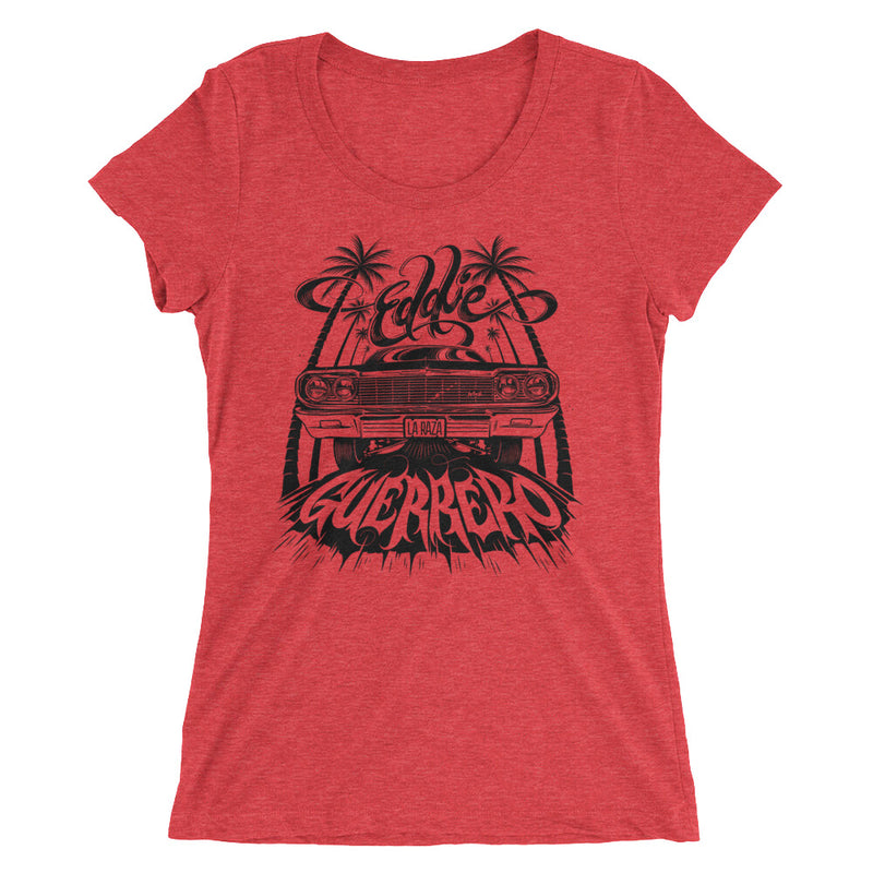 Eddie Guerrero "Lowrider" Women's Tri-Blend T-shirt