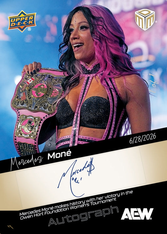 Mercedes MONÉ – Mercedes MONÉ Makes History With HER Victory in the Owen Hart Foundation Women’s Tournament
