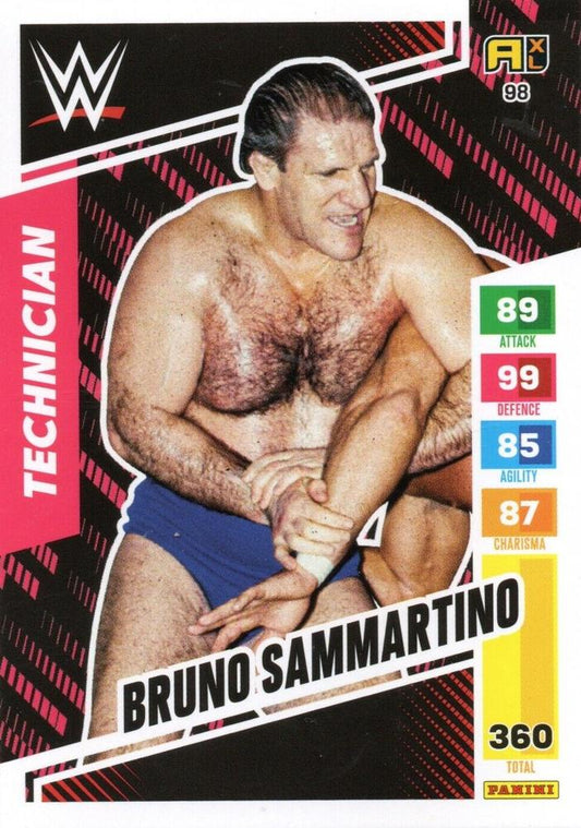 Bruno Sammartino trading card PW Catalog