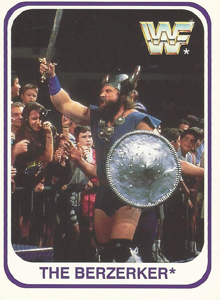 WWF Merlin 1991 Berzerker #98