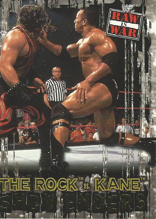 WWF Fleer Raw 2001 The Rock #98