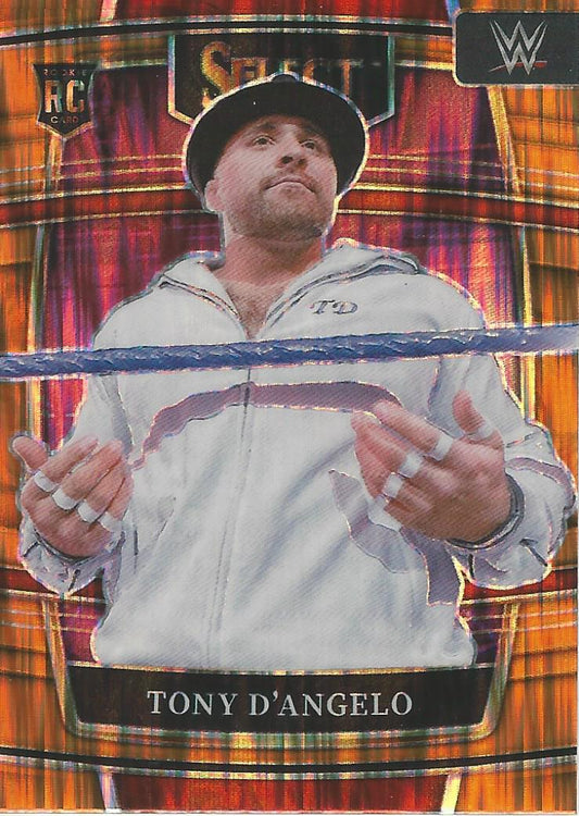 WWE Panini Select 2022 Tony D'Angelo #98 Orange Flash