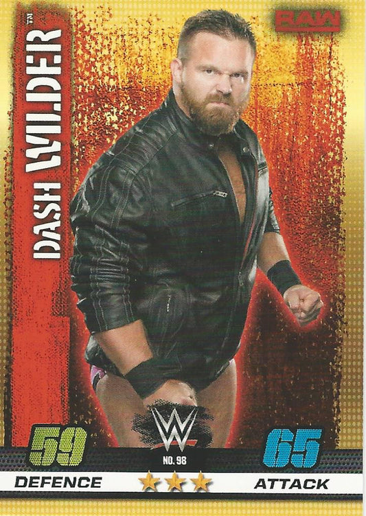 WWE Topps Slam Attax 10th Edition 2017 Dash Wilder #98