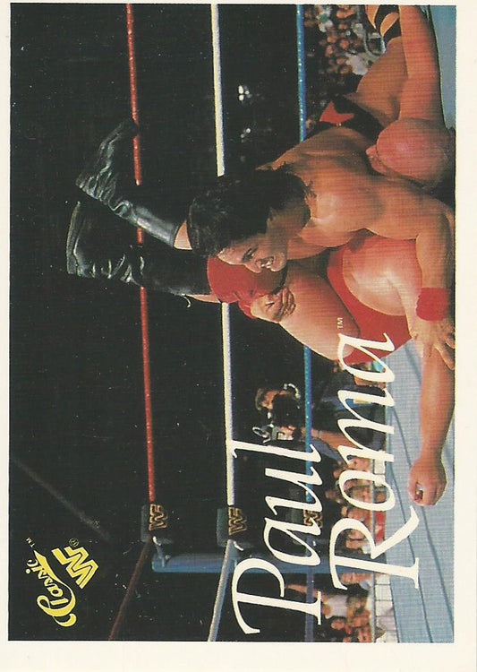 WWF Classic Trading Cards 1990 Paul Roma No.98 trading card PW Catalog