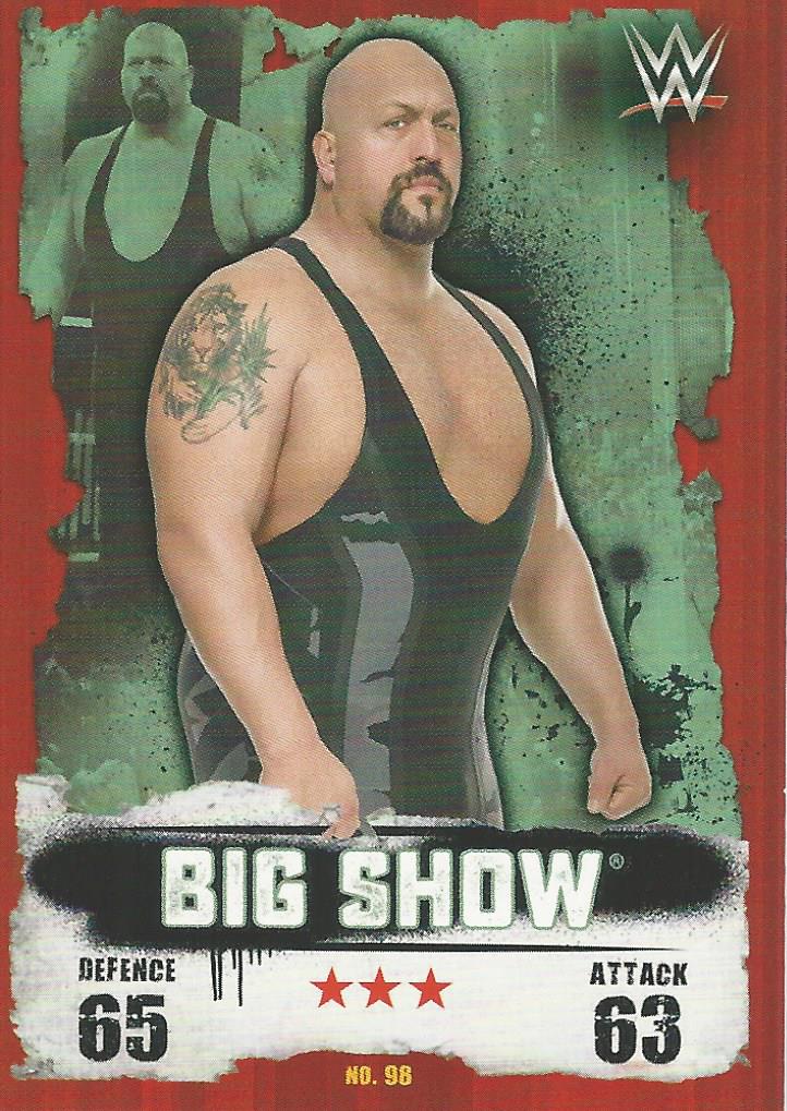 WWE Topps Slam Attax Takeover 2016 Big Show #98