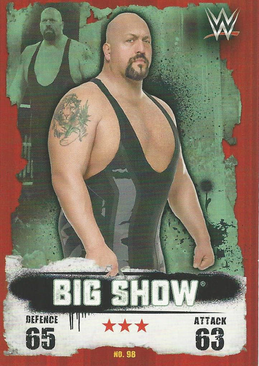 WWE Topps Slam Attax Takeover 2016 Big Show #98