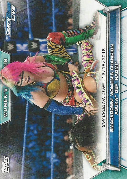WWE Topps Women Division 2019 Asuka #98