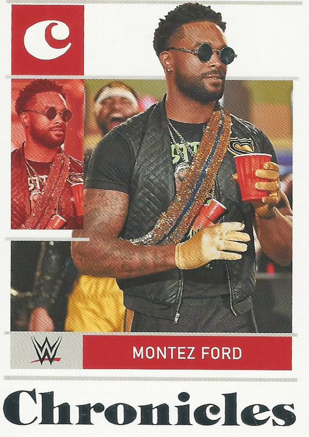 WWE Panini Chronicles 2022 Montez Ford #16