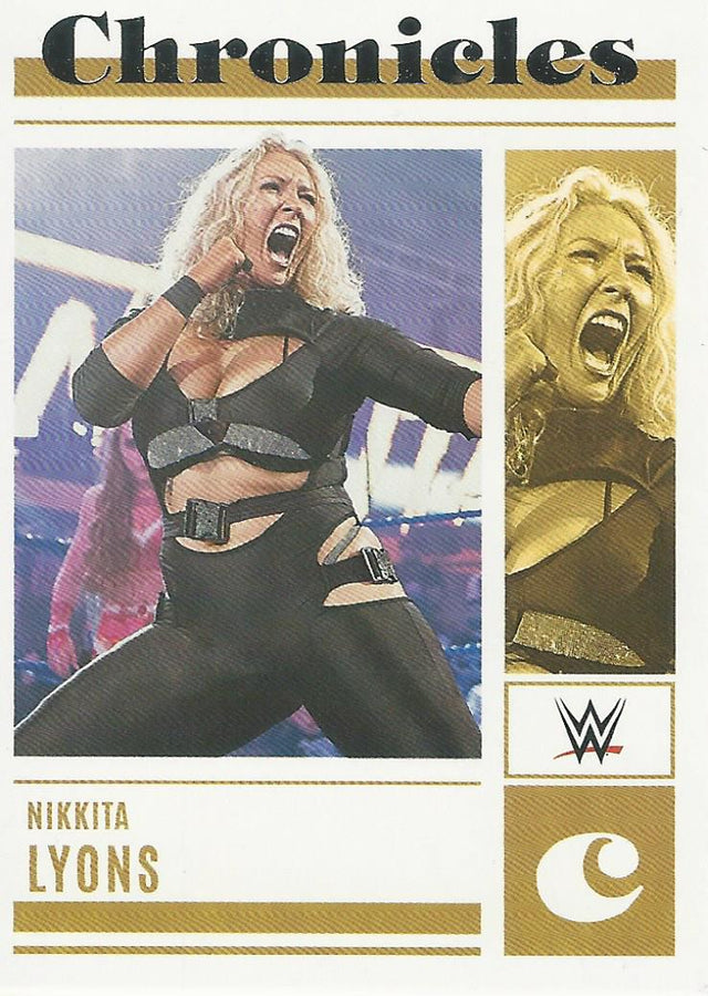 WWE Panini Chronicles 2023 Nikkita Lyons #98