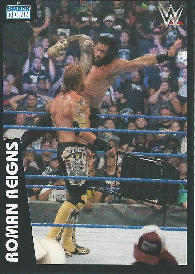 WWE Panini 2022 Sticker Collection Roman Reigns #98