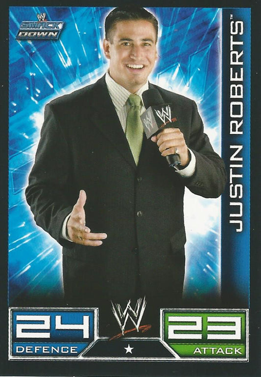 WWE Topps Slam Attax 2008 Justin Roberts #98