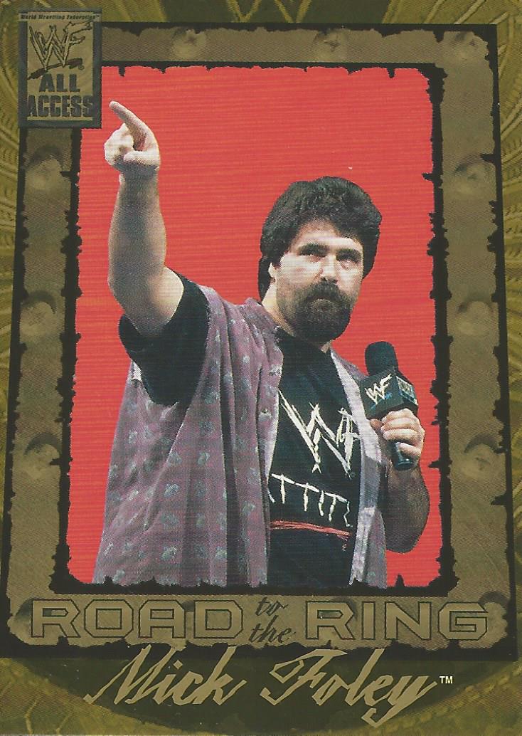 WWF Fleer All Access 2002 Mick Foley #98