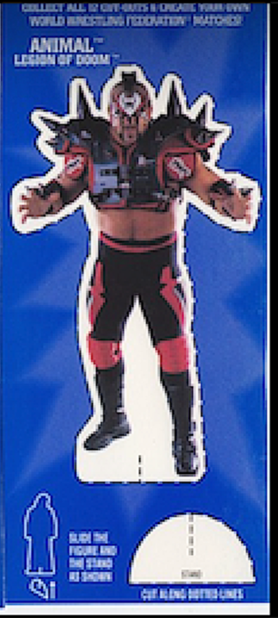 Animal LOD WWF Ice Cream 1998 Good Humor