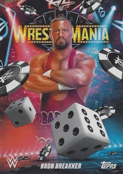 Bron Breakker trading card PW Catalog