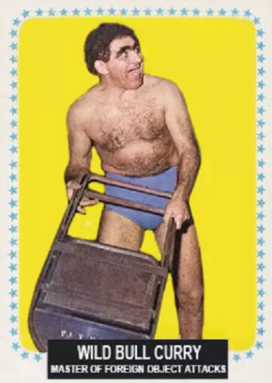Wild Bull Curry trading card PW Catalog