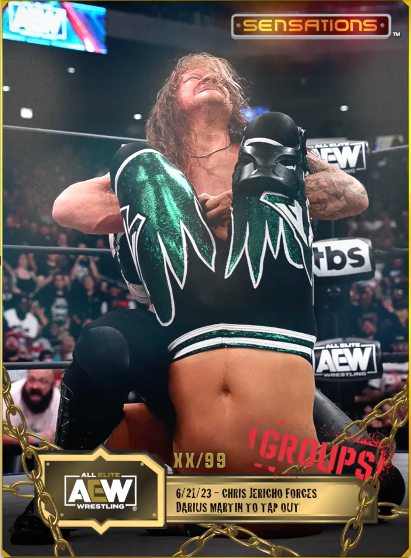 6/21/23 – LE Suzuki Gods – Chris Jericho Forces Darius Martin to TAP Out