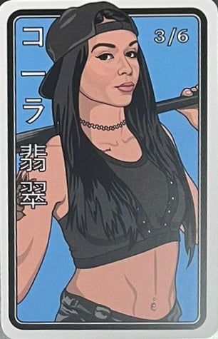 Cora Jade trading card PW Catalog