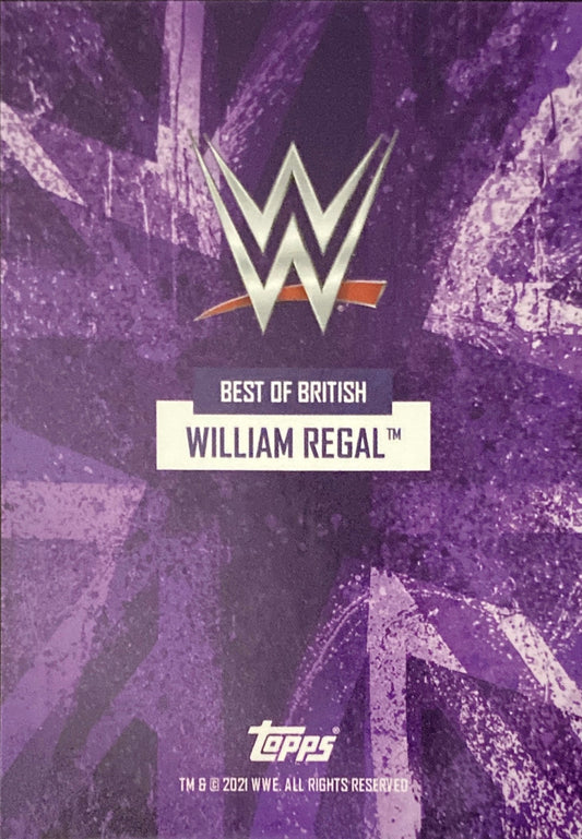 William Regal trading card PW Catalog