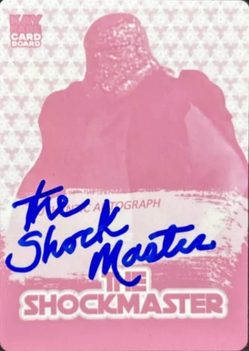The Shockmaster trading card PW Catalog
