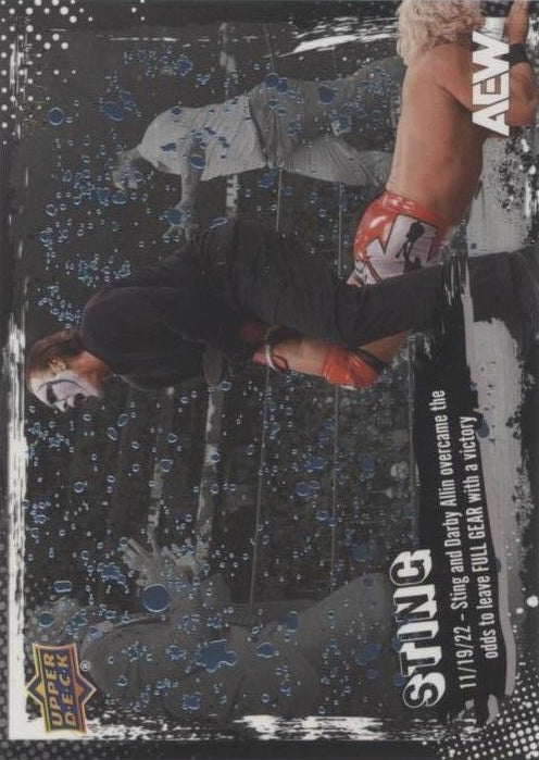 11/19/22 – Sting and Darby Allin Overcame the Odds to Leave Full Gear With a Victory