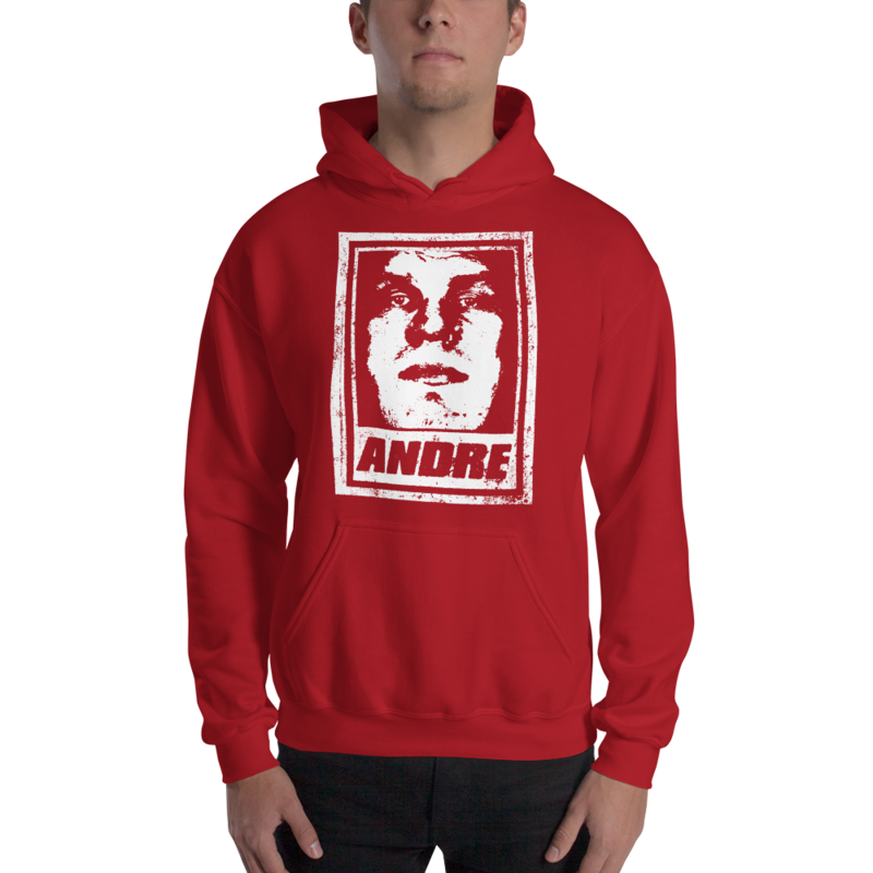 Andre the Giant "Street Art" Pullover Hoodie Sweatshirt