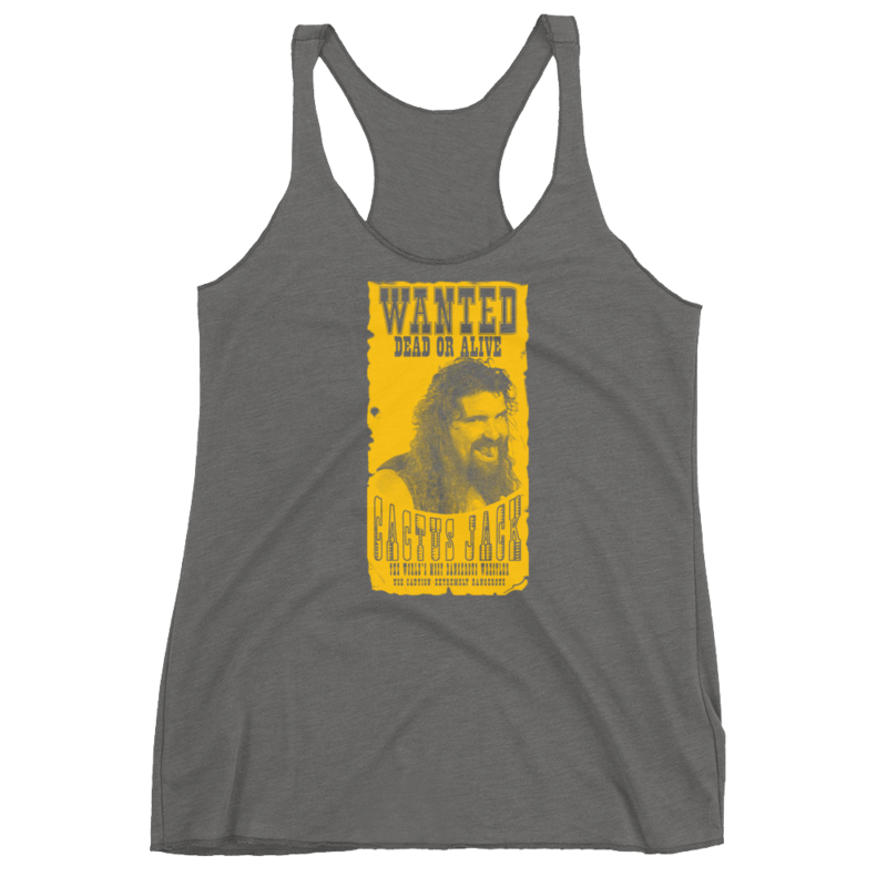 Cactus Jack "Wanted" Women's Racerback Tank Top